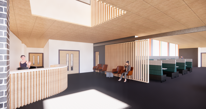 YMCA FOYER INTERIORS VISUAL 3