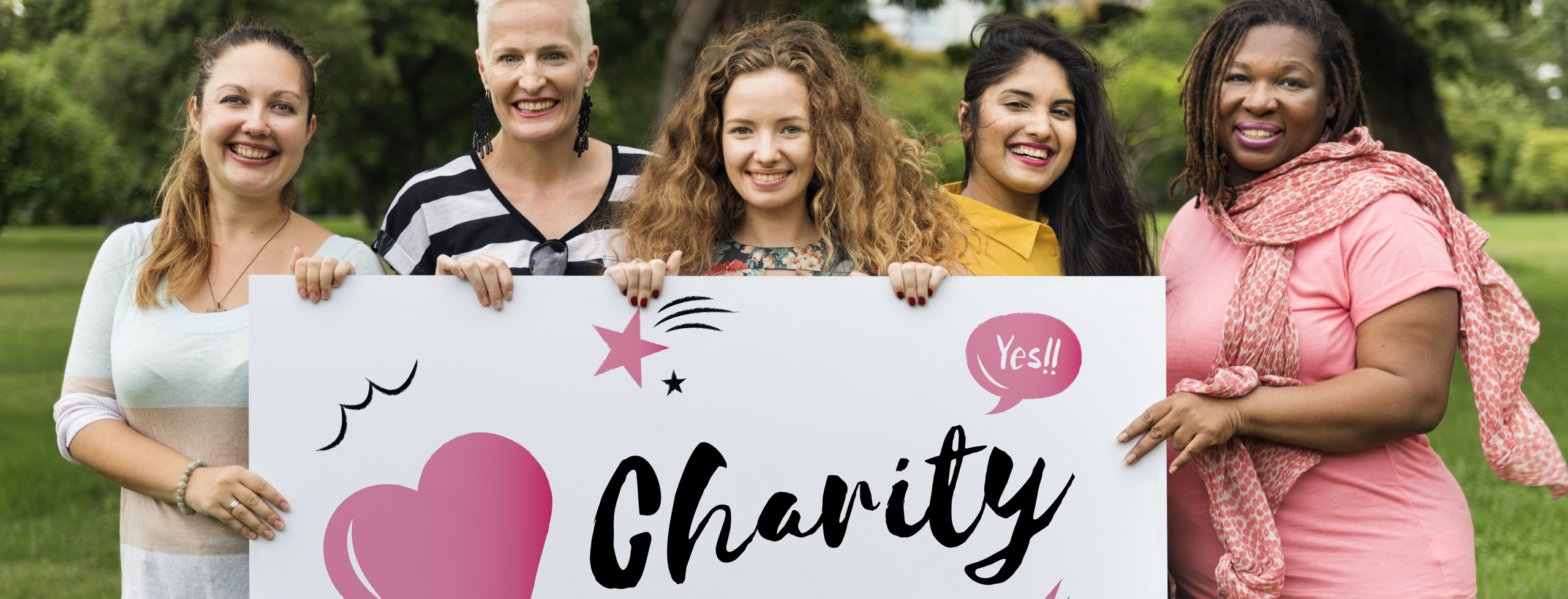 Charity Donation Heart Graphic Concept