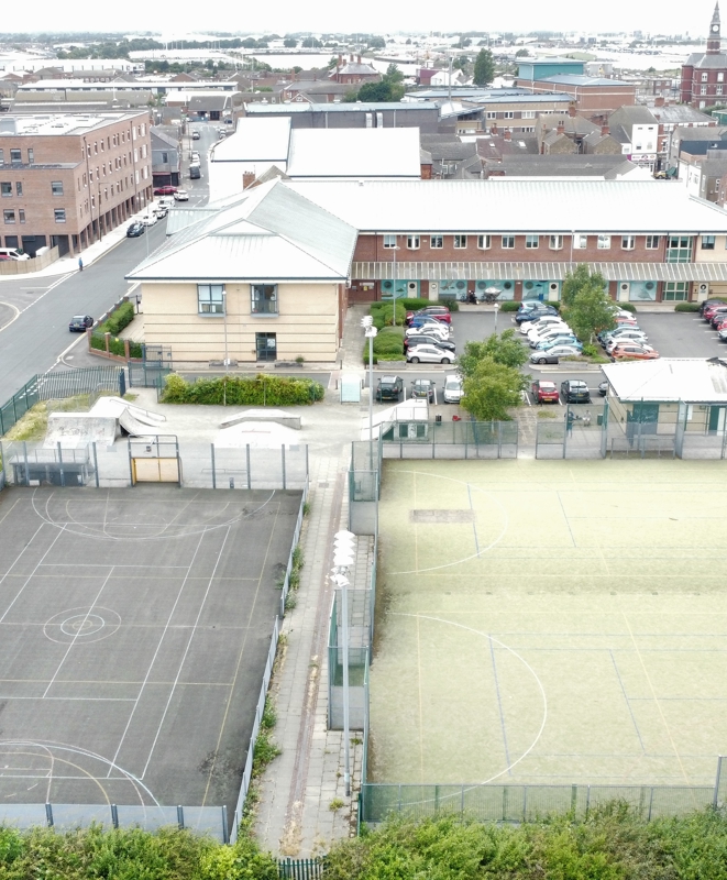 View Including YMCA